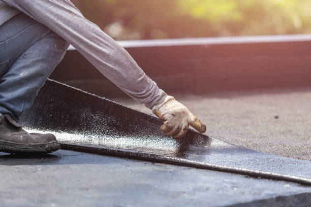 Professional Vapor Barrier Installation technician working in Harrod, OH